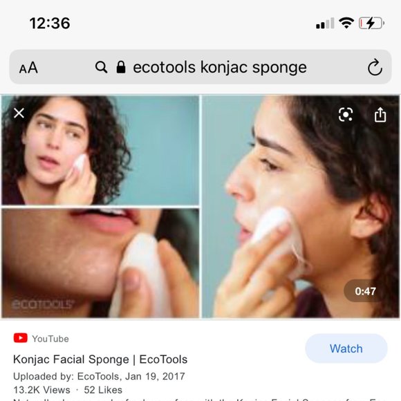 NWT 🛍 ecotools Facial Konjac Sponge - Picture 4 of 12